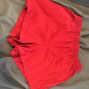 Soffe Women's Athletic Red Shorts
